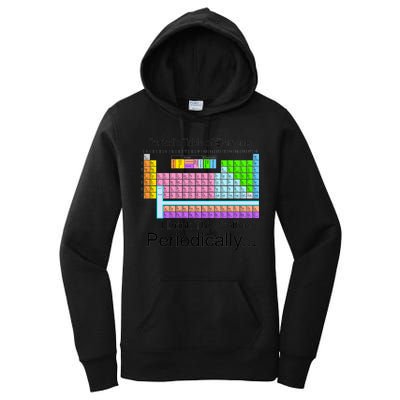 I Drink This Coffee Periodically Mug - Periodic Table of Elements Women's Pullover Hoodie