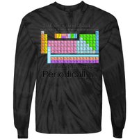 I Drink This Coffee Periodically Mug - Periodic Table of Elements Tie-Dye Long Sleeve Shirt