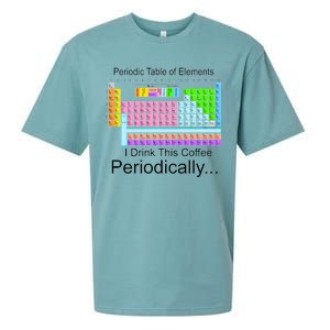 I Drink This Coffee Periodically Mug - Periodic Table of Elements Sueded Cloud Jersey T-Shirt