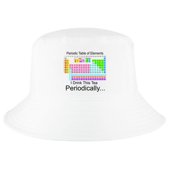 I Drink This Tea Periodically Periodic Table of Elements Cool Comfort Performance Bucket Hat