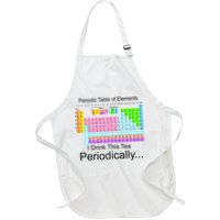 I Drink This Tea Periodically Periodic Table of Elements Apron
