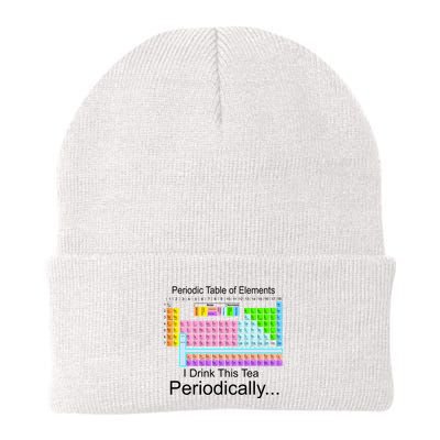 I Drink This Tea Periodically Periodic Table of Elements Beanie