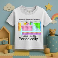 I Drink This Tea Periodically Periodic Table of Elements Toddler T-Shirt