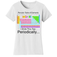 I Drink This Tea Periodically Periodic Table of Elements Women's T-Shirt