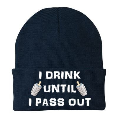 I Drink Until I Pass Out Knit Cap Winter Beanie