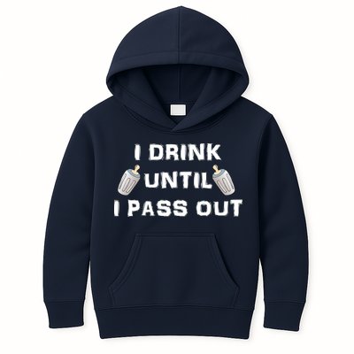 I Drink Until I Pass Out Kids Hoodie