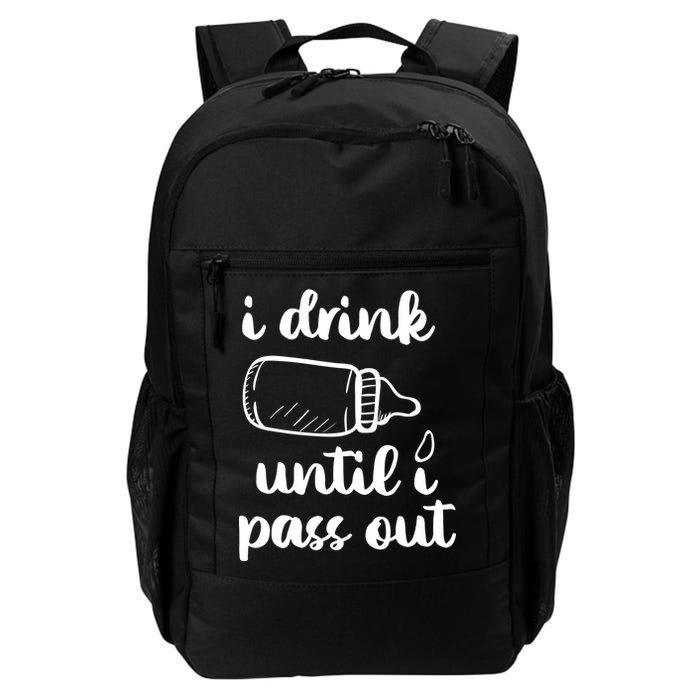 I Drink Until I Pass Out Funny Cute Backpack