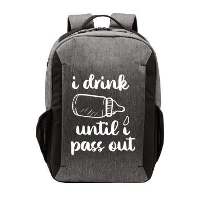 I Drink Until I Pass Out Funny Cute Vector Backpack