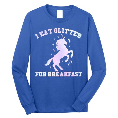 I Eat Glitter For Breakfast Long Sleeve Shirt