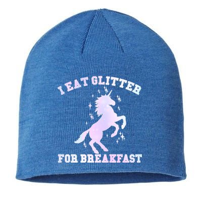 I Eat Glitter For Breakfast Sustainable Beanie