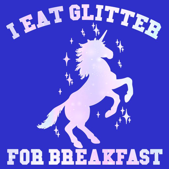 I Eat Glitter For Breakfast Poster
