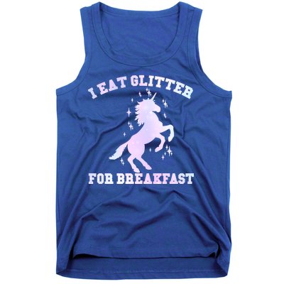 I Eat Glitter For Breakfast Tank Top