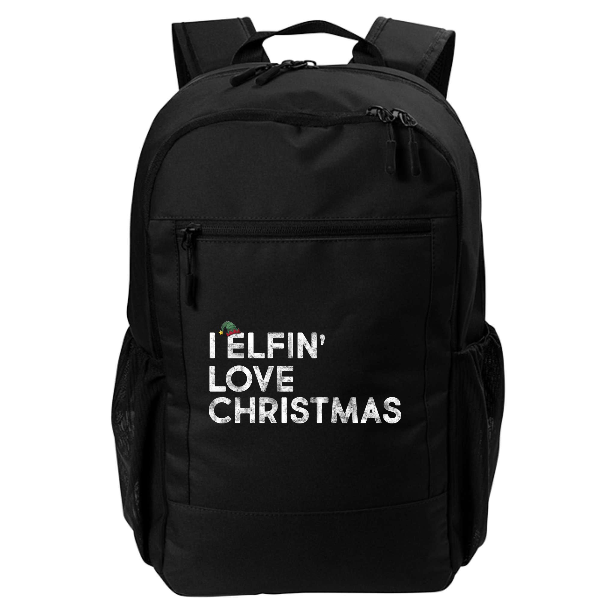 I Elfin Love Christmas Backpack