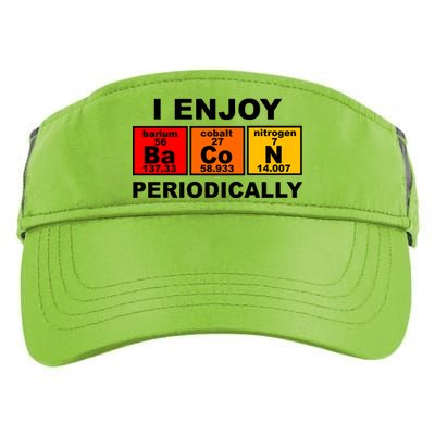 I Enjoy Bacon Periodically Adult Drive Performance Visor