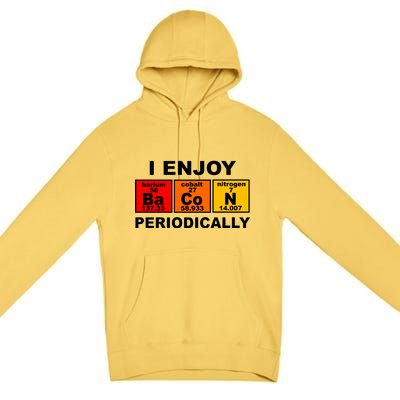 I Enjoy Bacon Periodically Premium Pullover Hoodie