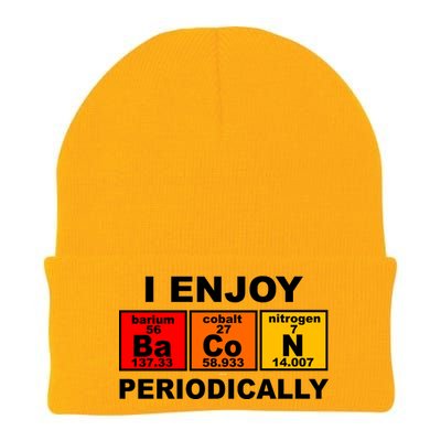 I Enjoy Bacon Periodically Knit Cap Winter Beanie