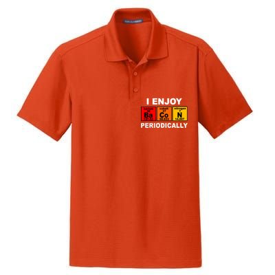 I Enjoy Bacon Periodically Dry Zone Grid Polo