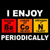 I Enjoy Bacon Periodically T-Shirt