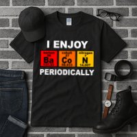 I Enjoy Bacon Periodically Tall T-Shirt