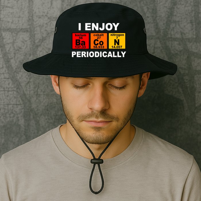 I Enjoy Bacon Periodically Bucket Hat