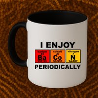 I Enjoy Bacon Periodically Mug