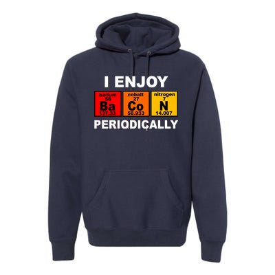 I Enjoy Bacon Periodically Premium Hoodie