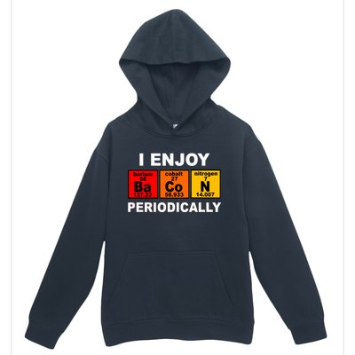 I Enjoy Bacon Periodically Urban Pullover Hoodie