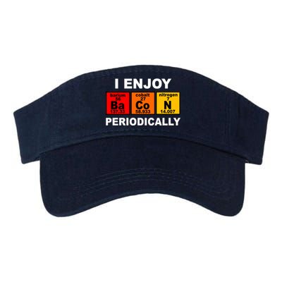 I Enjoy Bacon Periodically Valucap Bio-Washed Visor