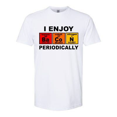 I Enjoy Bacon Periodically Softstyle CVC T-Shirt