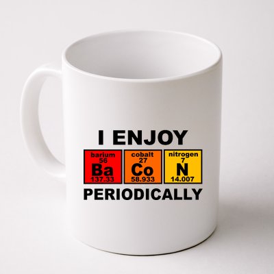 I Enjoy Bacon Periodically Coffee Mug