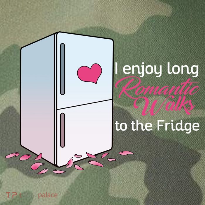 I Enjoy Long Romantic Walks To The Fridge Legacy Tie Dye Trucker Hat
