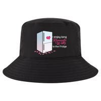 I Enjoy Long Romantic Walks To The Fridge Cool Comfort Performance Bucket Hat