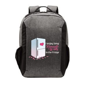 I Enjoy Long Romantic Walks To The Fridge Vector Backpack