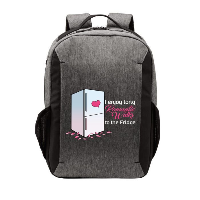 I Enjoy Long Romantic Walks To The Fridge Vector Backpack