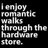 I Enjoy Romantic Walks Through The Hardware Store 16 in Basic Backpack