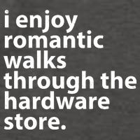 I Enjoy Romantic Walks Through The Hardware Store Vector Backpack