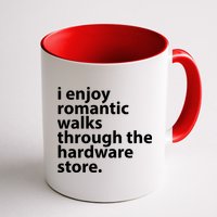 I Enjoy Romantic Walks Through The Hardware Store Mug