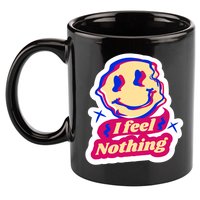 I Feel Nothing Smiley Face 11oz C Handle Ceramic Mug
