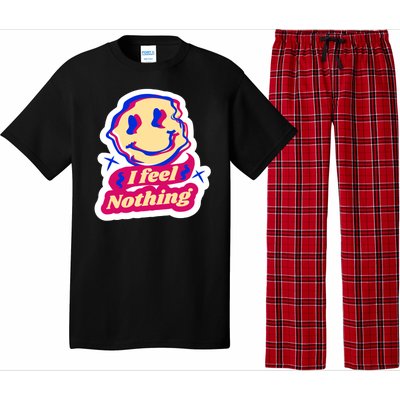 I Feel Nothing Smiley Face Pajama Set