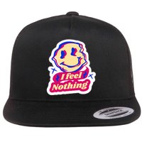 I Feel Nothing Smiley Face Flatbill Hat