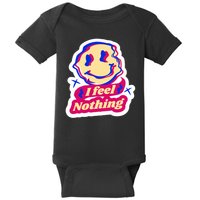 I Feel Nothing Smiley Face Baby Bodysuit