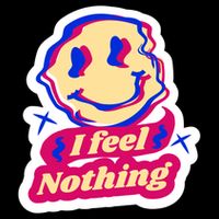 I Feel Nothing Smiley Face Baby Bodysuit