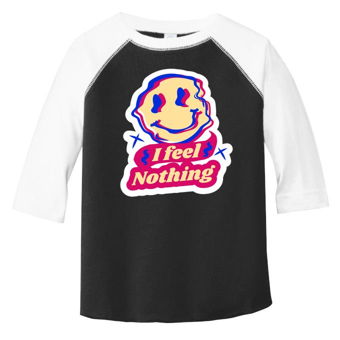 I Feel Nothing Smiley Face Toddler Fine Jersey T-Shirt