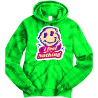 I Feel Nothing Smiley Face Tie Dye Hoodie