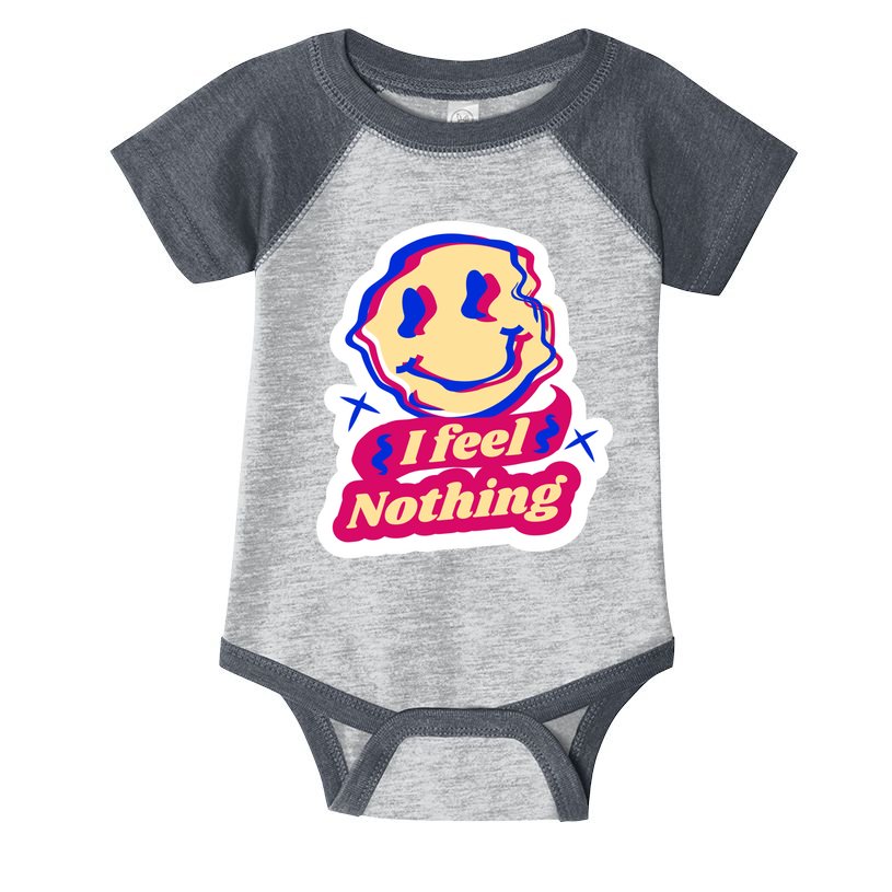 I Feel Nothing Smiley Face Infant Baby Jersey Bodysuit