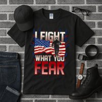 I Fight What You Fear Firefighter Tall T-Shirt