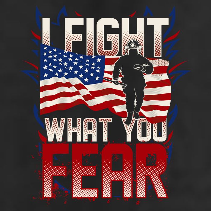 I Fight What You Fear Firefighter 15oz Campfire Ceramic Mug