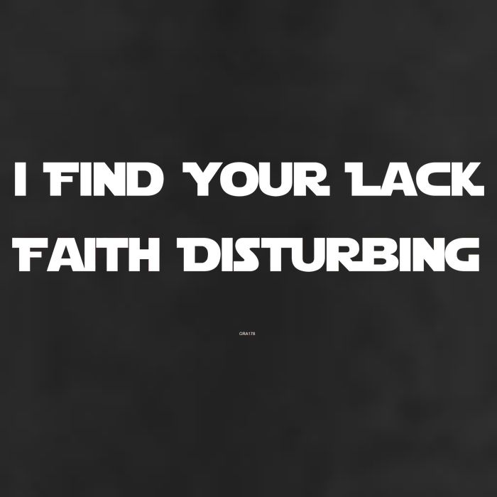I Find Your Lack Faith Disturbing Golf Towel