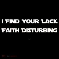 I Find Your Lack Faith Disturbing Visor