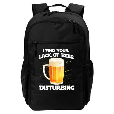 I Find Your Lack Of Beer Disturbing Backpack